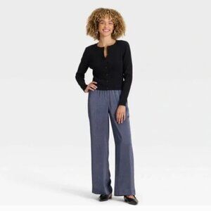 Target A New Day Women's Crinkled Satin Pull-On Pants